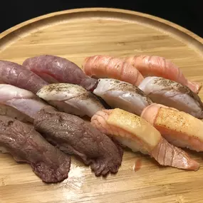 SuShi Box geflambeerde nikgiri