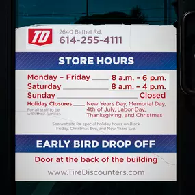 Tire Discounters on 2640 Bethel Rd in Columbus