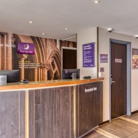 Premier Inn Southampton North hotel reception