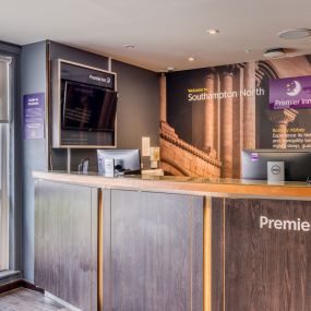 Premier Inn Southampton North hotel reception