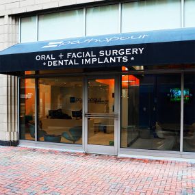 Pashapour Oral + Facial Surgery is proud to serve the Virginia, Maryland, & Washington, DC areas. Located just two blocks from the Clarendon Metro Station in Arlington, Virginia, our oral surgery practice features a free, on-site parking garage & is easily accessible by public transportation.