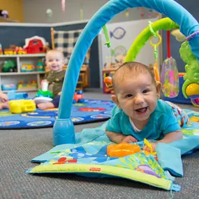 At Dawn of Discovery Childcare Center, each day's agenda is planned to promote language development, fine and gross motor skills, sensory stimulation and social skills. Our goal is to prepare your infant for the toddler stage through a variety of interaction and learning activities.