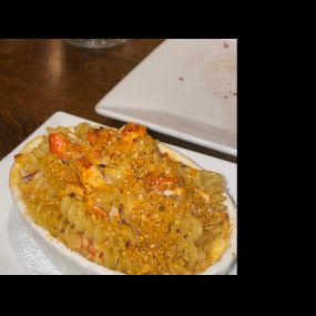 Lobster Mac and Cheese At Char Steakhouse and Bar In Mahopac