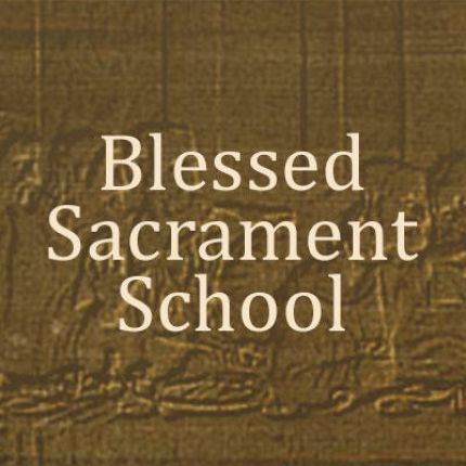 Logo from Blessed Sacrament School