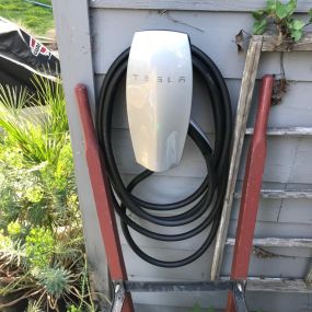 Tesla car charger.