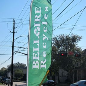 order your custom feather flag banners in Houston