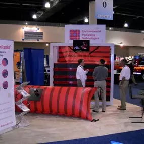 example of a trade show banner and display by Houston Sign