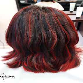 Park jun Korean hair salon near Naperville IL 60563 | Japanese Straighten Perm, Hair Color, Digital Perm, Hair Cut, Kpop Star Style, wedding hair, wedding makeup