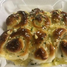 Fresh Garlic Rolls, Made In-House Daily