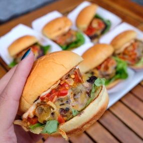 Happy Hour: Spicy Cheddar Sliders