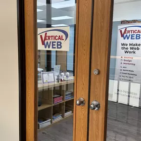 This is the entry into our offices. We are located inside the Trips 2 Italy office.