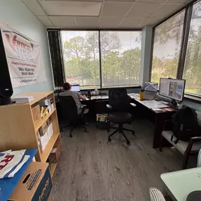 This is our office space.