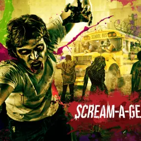 Zombie Paintball Assault at SCREAM-A-GEDDON Horror Park