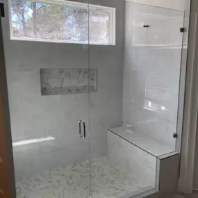 Looking into the perfect frameless shower? We can help! Contact us today and let's get started!