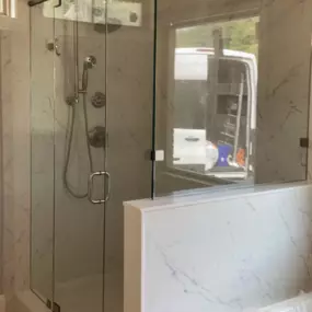 Looking into the perfect frameless shower? We can help! Contact us today and let's get started!