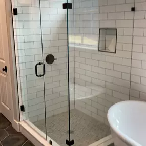 Looking into the perfect frameless shower? We can help! Contact us today and let's get started!