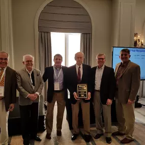 Ful-Bro Heating and Air Conditioning Inc. receiving the 50 Year Carrier Factory Authorized Dealer Award