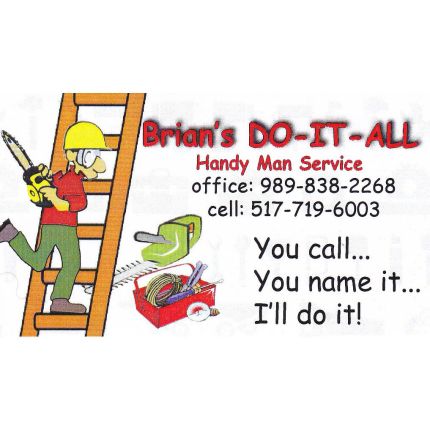 Logótipo de Brian's Do-It-All Handyman Service