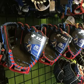 New youth baseball gloves in store now!