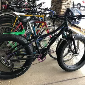 fat tire bicycles available!