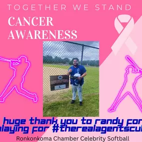 Randy Representing Michele Scully Agency and helping an amazing Cause!