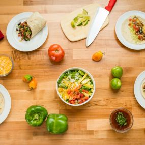 District Taco Mexican Catering Spread