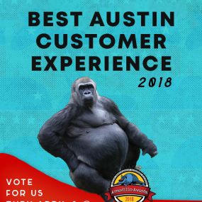 Big Gorilla Design has been rated among the top agencies for web design in Austin TX. Our top-notch team of web designers, marketers and branding professionals are experts in their fields. Clients appreciate our talent, creativity, and excellent customer service. In 2018 we were nominated for a Best Austin Customer Experience Award by the Austin Independent Business Alliance.