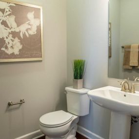 Sulton Model Home - Powder Room