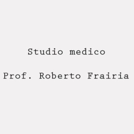 Logo od Studio Medico Prof. Roberto Frairia