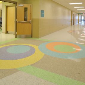elementary school colorful tile project
