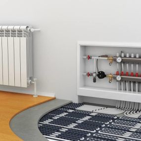 Did you know that some of the greatest benefits of hydronic heating are that hydronic heating doesn’t dry out your air like a forced air system does and because the warm water is flowing gently underfoot, you won’t hear the loud clunk and rush of air when a forced air system comes on?