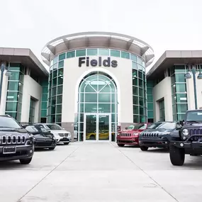 Fields Chrysler Jeep Dodge RAM Glenview dealership daytime