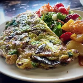 Seasonal Veggies Omelet