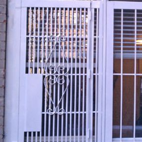 fire escape window gate installation