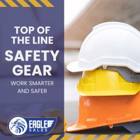 Stay confident and protected through every project with Eagle Sales! Visit our store to explore our extensive collection of top-notch safety products now!
