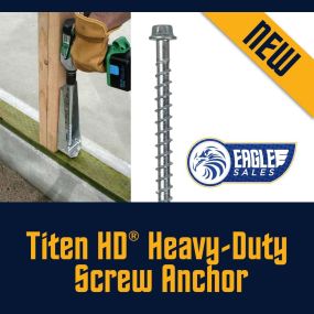 Titen HD
Heavy-duty screw anchors