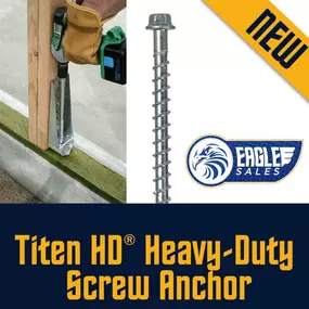 Titen HD
Heavy-duty screw anchors