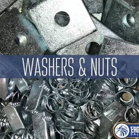 We Carry Industrial Washers And Nuts