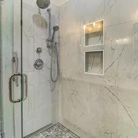 Tile Shower with Niche