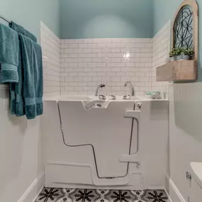 Accessible Bathroom with Walk-in tub