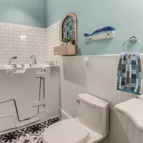 Accessible Bathroom with Walk-in tub