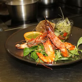 Salade de gambas