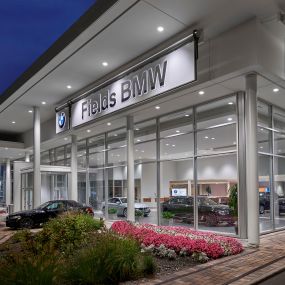 Fields BMW Northfield Storefront from right view