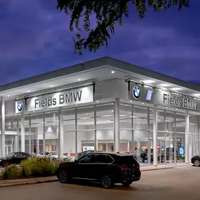 Fields BMW Northfield Storefront from front view