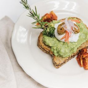 Avocado Toast & Poached Eggs