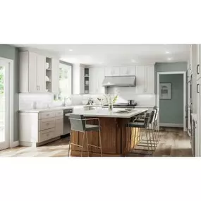 White Shaker Kitchen Cabinets