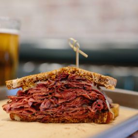 Pastrami with Beer Iron Works