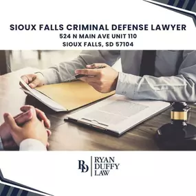 Sioux Falls criminal defense lawyer