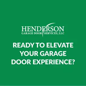 Bild von Henderson Garage Door Services, LLC