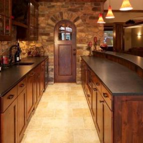 Northland Cabinets, Inc, Maple Grove, MN Family Room Bar and Wine Cellar a welcome addition in any home